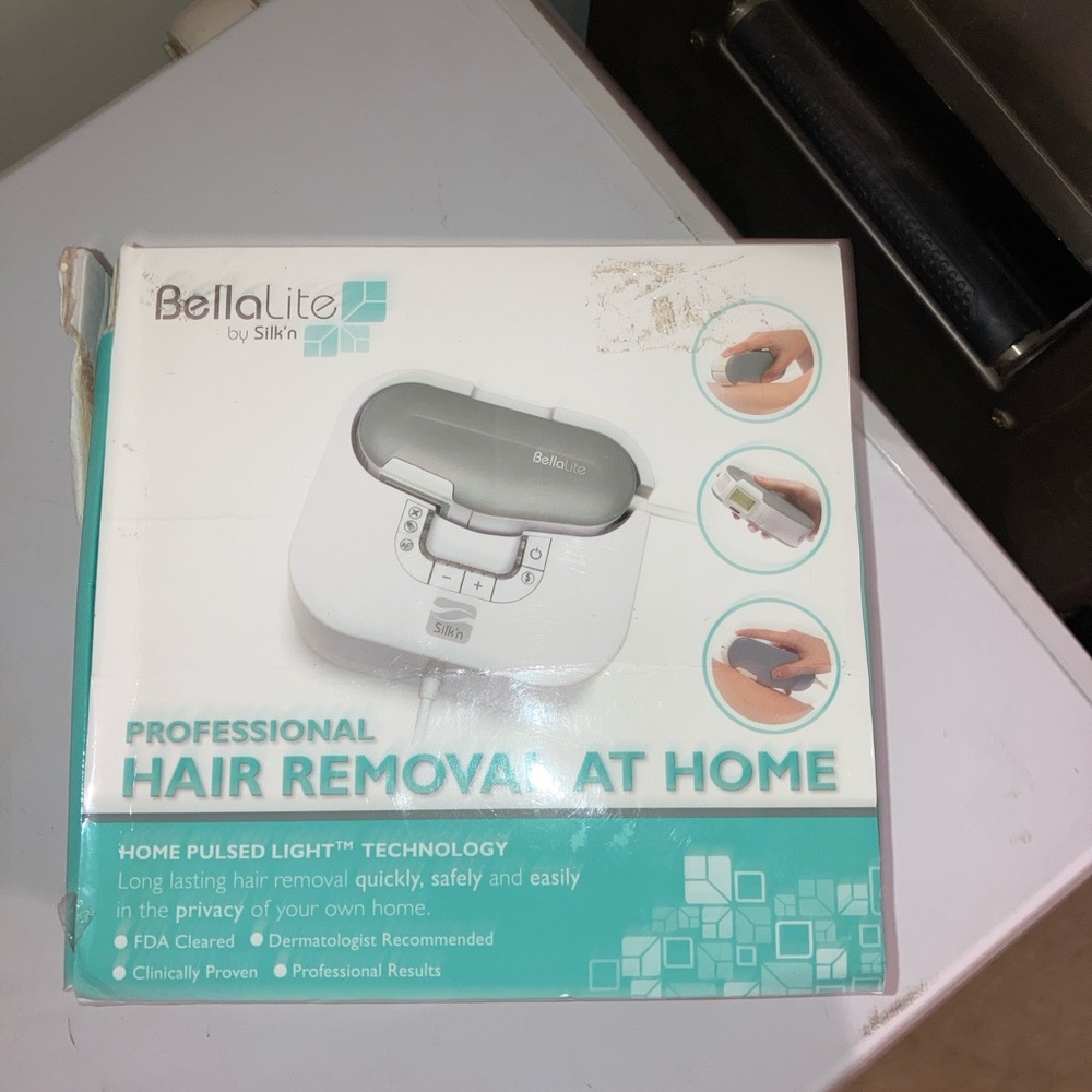 BellaLite Silk’n hair removal at home